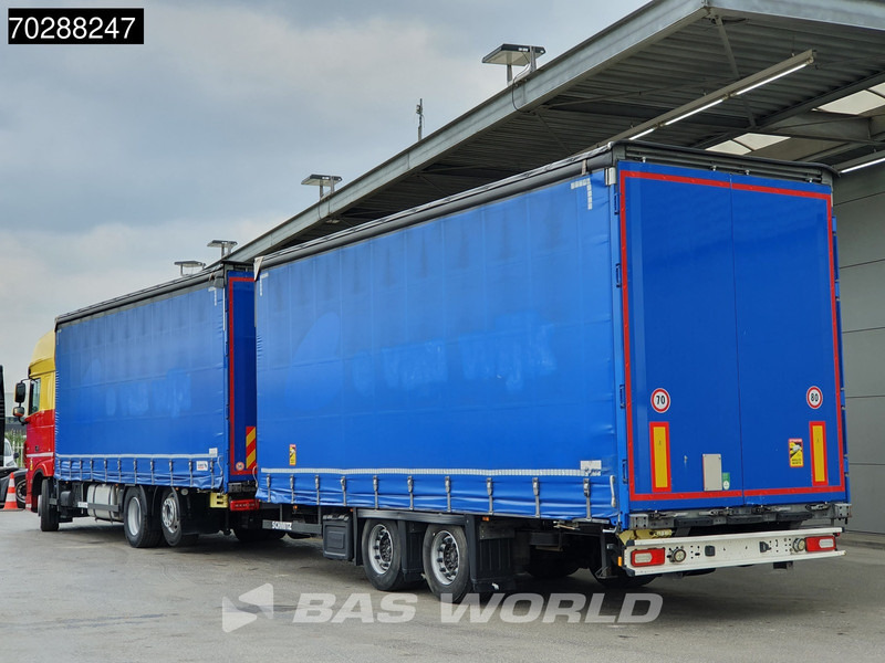 DAF XF 450 6X2 Combi Lift Axle ACC Euro 6 - Camion à rideaux coulissants: photos 2 DAF XF 450 6X2 Combi Lift Axle ACC Euro 6 - Camion à rideaux coulissants: photos 2