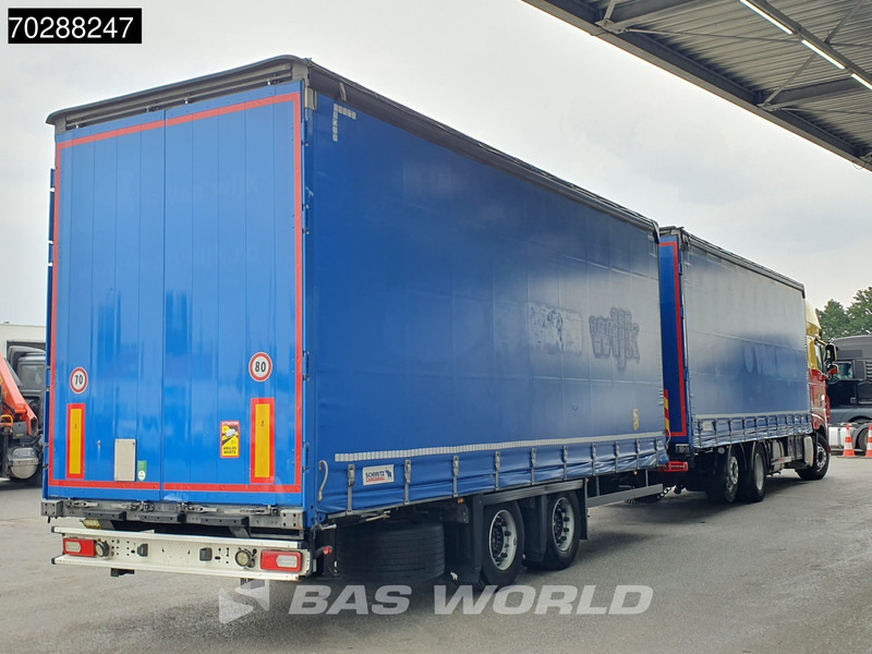 DAF XF 450 6X2 Combi Lift Axle ACC Euro 6 - Camion à rideaux coulissants: photos 5 DAF XF 450 6X2 Combi Lift Axle ACC Euro 6 - Camion à rideaux coulissants: photos 5