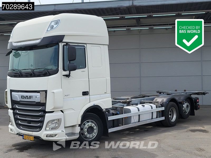 DAF XF 480 XF 6X2 NL-Truck BDF Retarder Liftaxle 2xTanks Automatic ACC Euro 6 - Camion porte-conteneur/ Caisse mobile: photos 1 DAF XF 480 XF 6X2 NL-Truck BDF Retarder Liftaxle 2xTanks Automatic ACC Euro 6 - Camion porte-conteneur/ Caisse mobile: photos 1