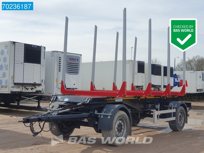 EUROMIX 2A-CAT NEW Wood Holztransport - Remorque grumier: photos 1 EUROMIX 2A-CAT NEW Wood Holztransport - Remorque grumier: photos 1