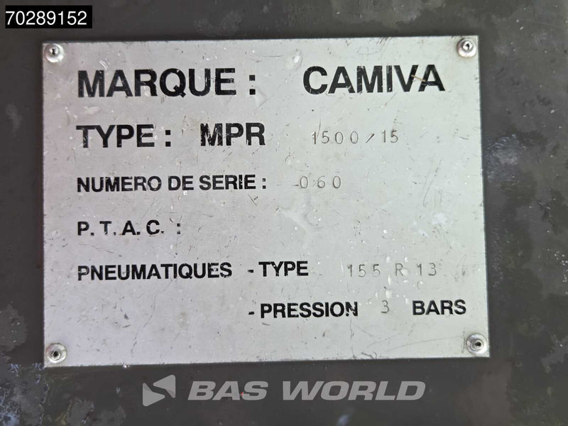Engins de chantier neuf CAMIVA MPR INOPERABLE - CARBURETOR MISSING: photos 17