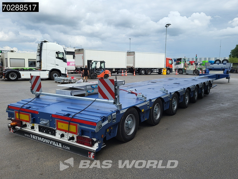 Faymonville F-S47-2GXX More axles 2x extendable 31.7m Hydraulic Steering 114.000kg Galvanised Remote Automatic greasing - Semi-remorque surbaissé: photos 5 Faymonville F-S47-2GXX More axles 2x extendable 31.7m Hydraulic Steering 114.000kg Galvanised Remote Automatic greasing - Semi-remorque surbaissé: photos 5