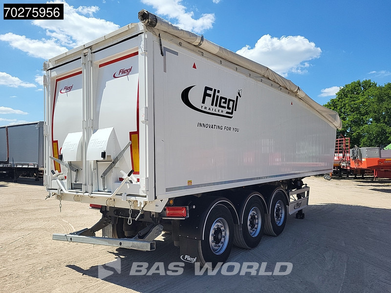 Fliegl SDS02 3 axles 50m3 ALU Liftachse - Semi-remorque benne: photos 3 Fliegl SDS02 3 axles 50m3 ALU Liftachse - Semi-remorque benne: photos 3