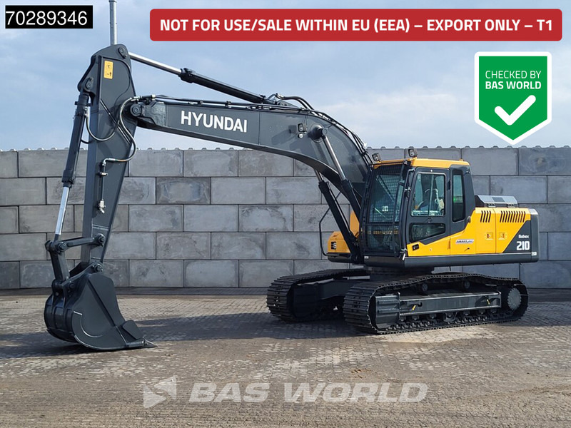 Hyundai R210 New - Pelle sur chenille: photos 1 Hyundai R210 New - Pelle sur chenille: photos 1