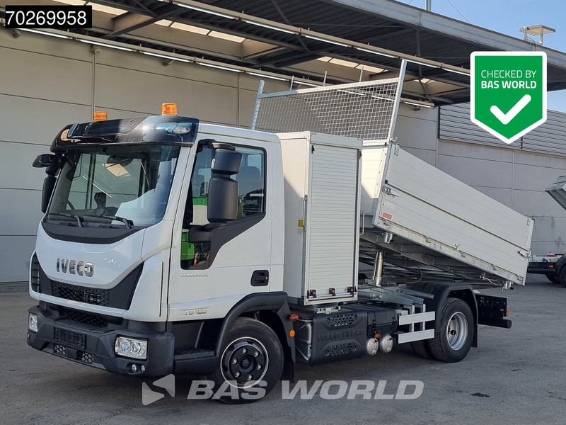 Iveco Eurocargo 75E160 4X2 NEW 7.5tonner 3 sided tipper ACC Automatic Euro 6 - Camion benne: photos 1 Iveco Eurocargo 75E160 4X2 NEW 7.5tonner 3 sided tipper ACC Automatic Euro 6 - Camion benne: photos 1