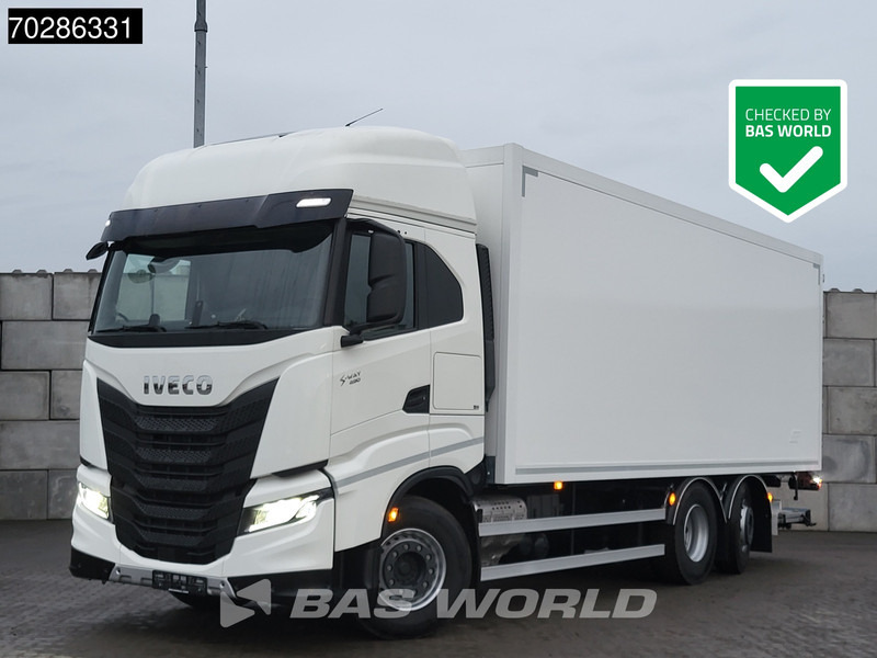 Iveco S-Way 490 6X2 2000kg Ladebordwand Lift/Steering Axle Automatic Navi ACC Euro 6 - Camion fourgon: photos 1 Iveco S-Way 490 6X2 2000kg Ladebordwand Lift/Steering Axle Automatic Navi ACC Euro 6 - Camion fourgon: photos 1