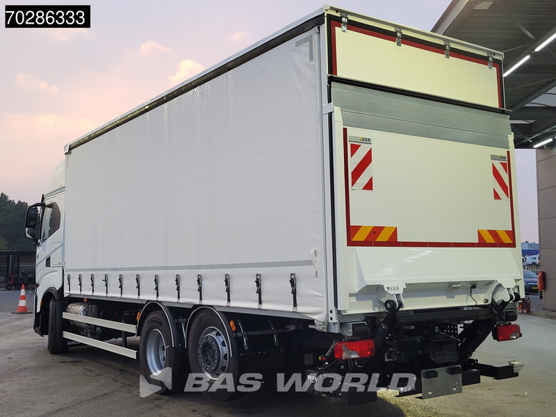Iveco S-Way 490 6X2 NEW! Lift+steering Axle 2000kg Ladebordwand Retarder Navi Standklima - Camion à rideaux coulissants: photos 2 Iveco S-Way 490 6X2 NEW! Lift+steering Axle 2000kg Ladebordwand Retarder Navi Standklima - Camion à rideaux coulissants: photos 2