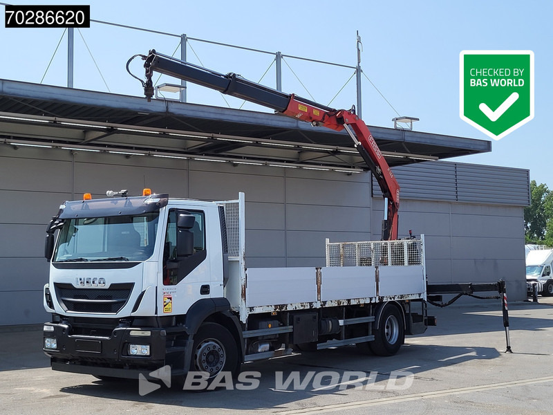 Iveco Stralis 310 4X2 Fassi F135 A.0.22 E Kran Crane Automatic Euro 5 - Camion plateau, Camion grue: photos 1 Iveco Stralis 310 4X2 Fassi F135 A.0.22 E Kran Crane Automatic Euro 5 - Camion plateau, Camion grue: photos 1