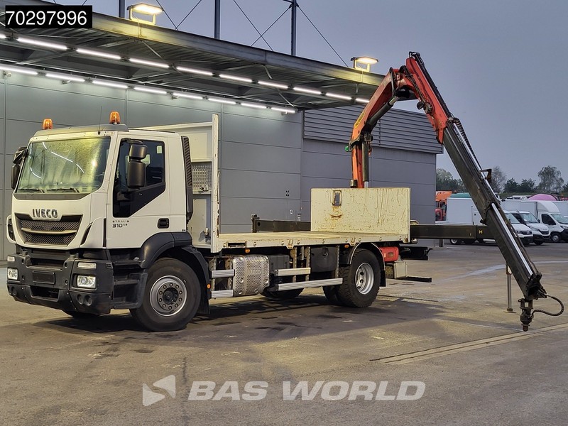 Iveco Stralis 310 Stralis 4X2 Palfinger PK 14002-EH Crane Steelsuspension Automatic Euro 6 - Camion plateau, Camion grue: photos 5 Iveco Stralis 310 Stralis 4X2 Palfinger PK 14002-EH Crane Steelsuspension Automatic Euro 6 - Camion plateau, Camion grue: photos 5