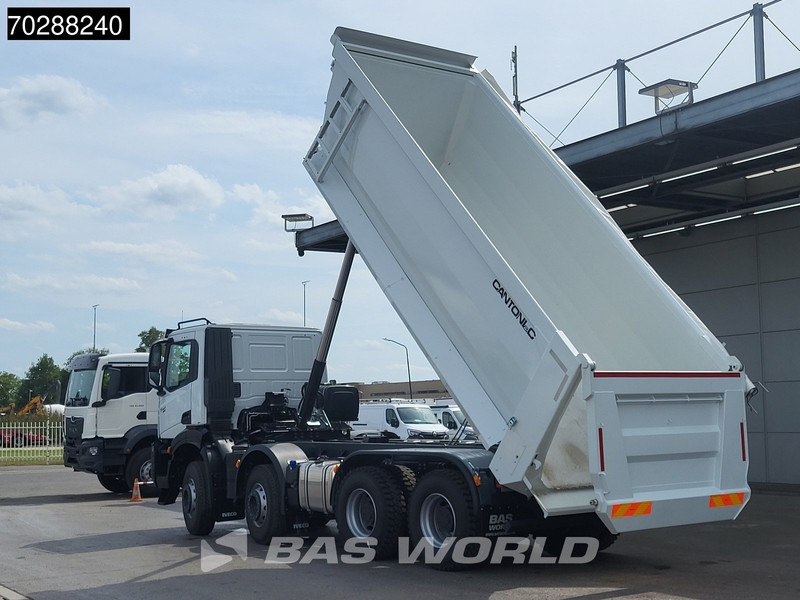Iveco T-WAY 450 8X4 New! 20m3 Cantoni Tipper Steelsuspension Big-Axle Automatic Euro 6 - Camion benne: photos 3 Iveco T-WAY 450 8X4 New! 20m3 Cantoni Tipper Steelsuspension Big-Axle Automatic Euro 6 - Camion benne: photos 3