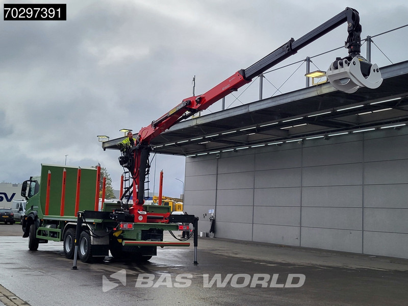 Iveco T-Way 450 6X6 UNUSED! Palfinger Q150Z Crane Retarder Holztransport Big-Axle LED Euro 6 - Camion grumier, Camion grue: photos 2 Iveco T-Way 450 6X6 UNUSED! Palfinger Q150Z Crane Retarder Holztransport Big-Axle LED Euro 6 - Camion grumier, Camion grue: photos 2