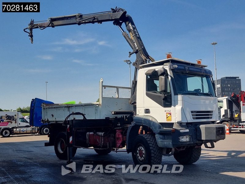 Iveco Trakker 310 4X4 Atlas 145.2-A2 Kran Crane 4x4 Big axle 6m3 3 sided tipper Euro 4 - Camion benne, Camion grue: photos 3 Iveco Trakker 310 4X4 Atlas 145.2-A2 Kran Crane 4x4 Big axle 6m3 3 sided tipper Euro 4 - Camion benne, Camion grue: photos 3