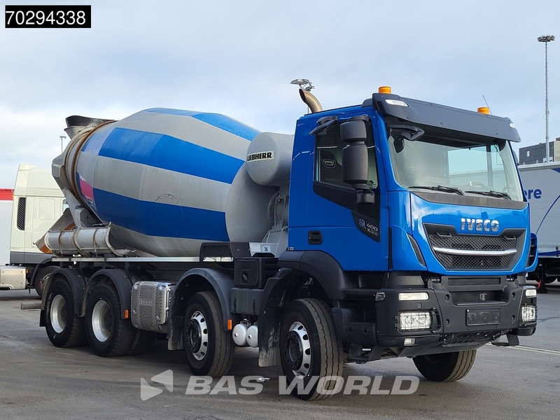 Iveco X-Way 400 X-Way 8X4 Liebherr 9m3 Big-Axle Steelsuspension Euro 6 - Camion malaxeur: photos 3 Iveco X-Way 400 X-Way 8X4 Liebherr 9m3 Big-Axle Steelsuspension Euro 6 - Camion malaxeur: photos 3
