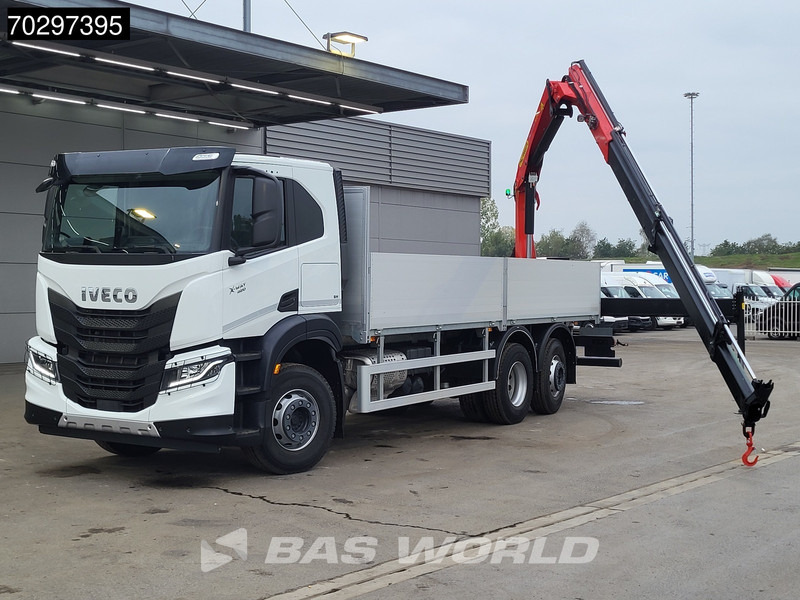 Iveco X-Way 420 6X2 UNUSED Palfinger PK19001 SLD5 Crane Lift+steering-Axle ACC Euro 6 - Camion plateau, Camion grue: photos 5 Iveco X-Way 420 6X2 UNUSED Palfinger PK19001 SLD5 Crane Lift+steering-Axle ACC Euro 6 - Camion plateau, Camion grue: photos 5