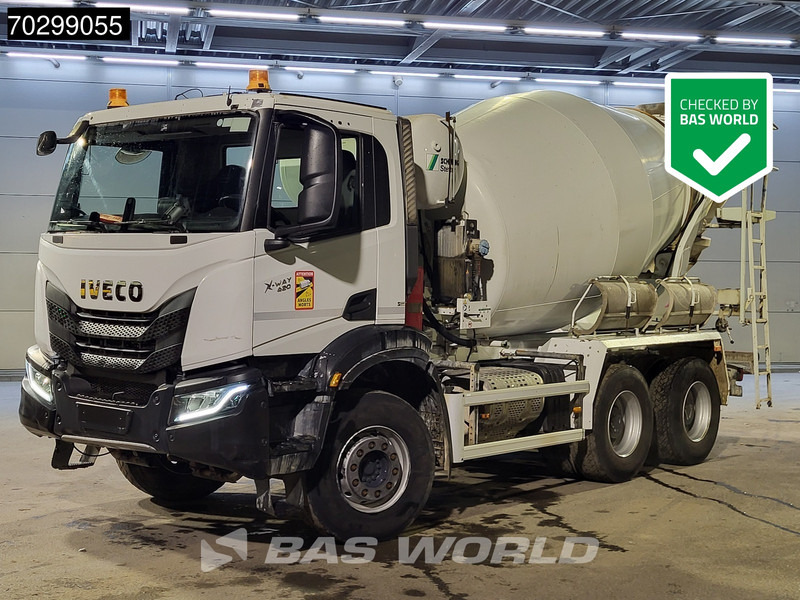 Iveco X-Way 420 6X4 7m3 Stetter Mixer Automatic Retarder Steelsuspension Euro 6 - Camion malaxeur: photos 1 Iveco X-Way 420 6X4 7m3 Stetter Mixer Automatic Retarder Steelsuspension Euro 6 - Camion malaxeur: photos 1