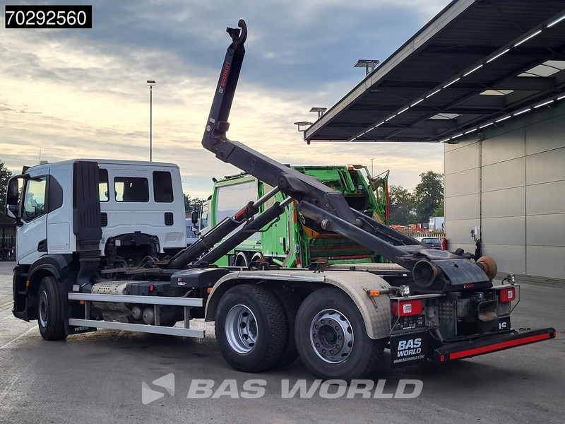 Iveco X-Way 460 6X2 Retarder HIAB 21S59 Lift+Steering-Axle Navi Automatic ACC Euro 6 - Camion ampliroll: photos 2 Iveco X-Way 460 6X2 Retarder HIAB 21S59 Lift+Steering-Axle Navi Automatic ACC Euro 6 - Camion ampliroll: photos 2