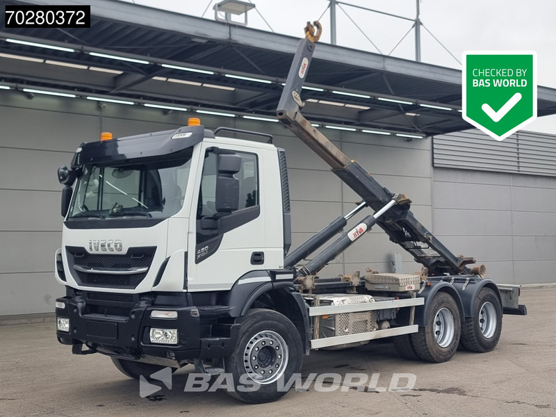 Iveco X-Way 460 6X4 20 Tons HYVA Hook Navi Euro 6 - Camion ampliroll: photos 1 Iveco X-Way 460 6X4 20 Tons HYVA Hook Navi Euro 6 - Camion ampliroll: photos 1