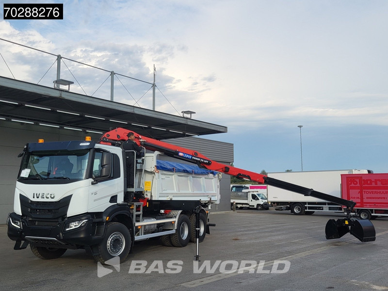 Iveco X-Way 480 6X4 NEW! HMF 2243Z-RCS Z-Crane kran 12m3 KH-Kipper Retarder Big-Axle - Camion benne, Camion grue: photos 5 Iveco X-Way 480 6X4 NEW! HMF 2243Z-RCS Z-Crane kran 12m3 KH-Kipper Retarder Big-Axle - Camion benne, Camion grue: photos 5