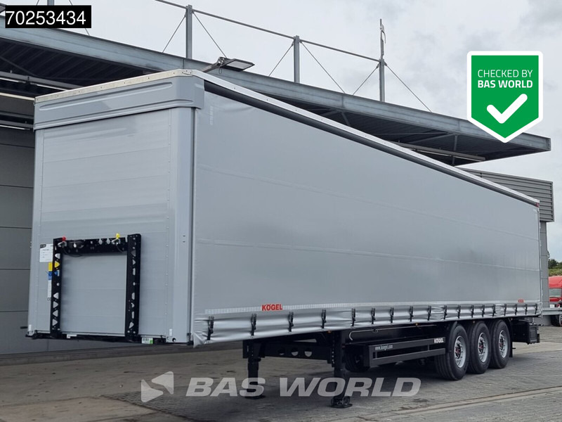 Kögel S24-1 3 axles NEW HUBDACH Liftachse Lifting+ Sliding Roof - Semi-remorque rideaux coulissants: photos 1 Kögel S24-1 3 axles NEW HUBDACH Liftachse Lifting+ Sliding Roof - Semi-remorque rideaux coulissants: photos 1