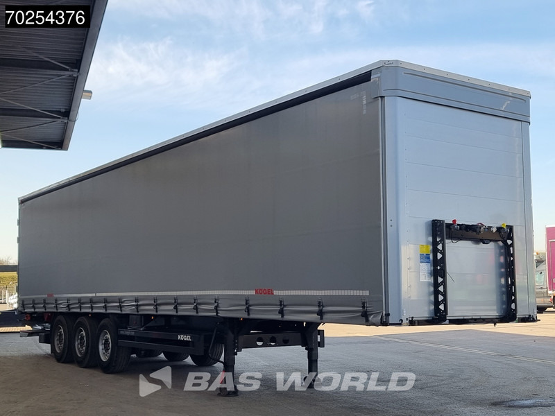 Kögel S24-1 3 axles NEW-UNUSED 2000kg Tailgate Liftachse Edscha LBW - Semi-remorque rideaux coulissants: photos 5 Kögel S24-1 3 axles NEW-UNUSED 2000kg Tailgate Liftachse Edscha LBW - Semi-remorque rideaux coulissants: photos 5