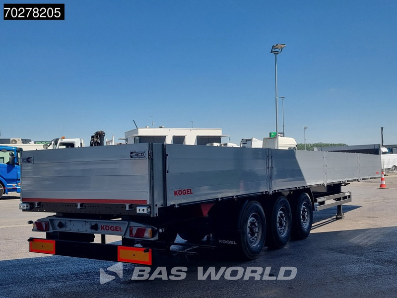 Kögel S24-1 OPEN Liftachse Bordwände - Semi-remorque plateau: photos 5 Kögel S24-1 OPEN Liftachse Bordwände - Semi-remorque plateau: photos 5