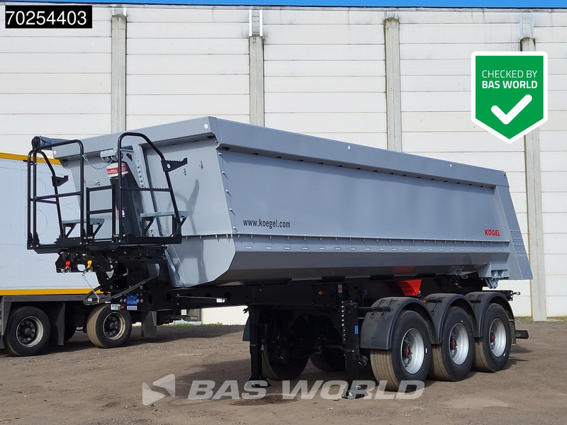 Kögel SKM24 3 axles NEW Direkt verfügbar Liftachse 26m3 - Semi-remorque benne: photos 1 Kögel SKM24 3 axles NEW Direkt verfügbar Liftachse 26m3 - Semi-remorque benne: photos 1