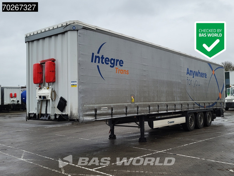 Krone SD 3 axles Anti-Vandalimus-Plane - Semi-remorque rideaux coulissants: photos 1 Krone SD 3 axles Anti-Vandalimus-Plane - Semi-remorque rideaux coulissants: photos 1