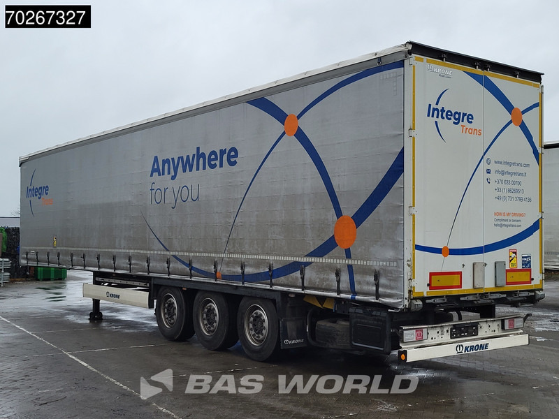 Krone SD 3 axles Anti-Vandalimus-Plane - Semi-remorque rideaux coulissants: photos 2 Krone SD 3 axles Anti-Vandalimus-Plane - Semi-remorque rideaux coulissants: photos 2