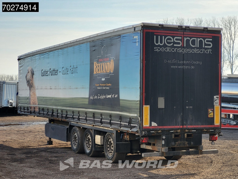 Krone SD 3 axles Forklift Lift+Lenkachse Kooiaap Palettenkasten SAF Sliding Roof - Semi-remorque rideaux coulissants: photos 2 Krone SD 3 axles Forklift Lift+Lenkachse Kooiaap Palettenkasten SAF Sliding Roof - Semi-remorque rideaux coulissants: photos 2