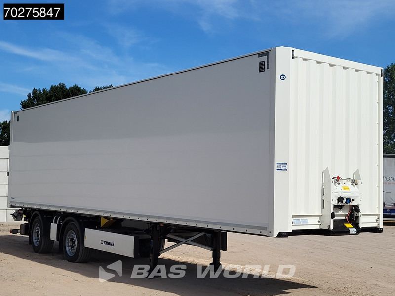 Krone SZ City NEW Lift+Lenkachse Tail Lift - Semi-remorque fourgon: photos 3 Krone SZ City NEW Lift+Lenkachse Tail Lift - Semi-remorque fourgon: photos 3