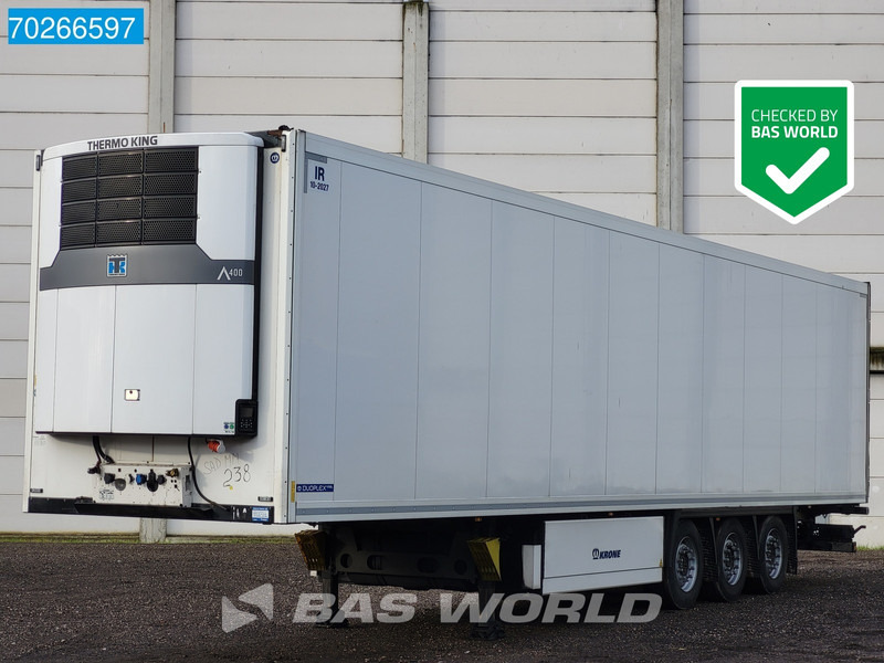 Krone Thermo King A400 Doppelstock Blumenbreit Liftachse Palettenkasten - Semi-remorque frigorifique: photos 1 Krone Thermo King A400 Doppelstock Blumenbreit Liftachse Palettenkasten - Semi-remorque frigorifique: photos 1