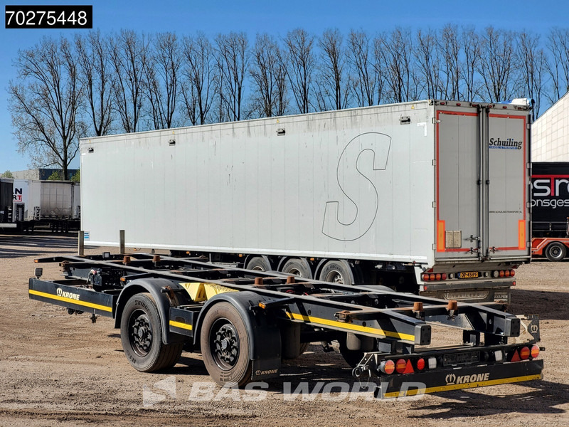 Krone ZZ 2 axles BPW - Remorque porte-conteneur/ Caisse mobile: photos 2 Krone ZZ 2 axles BPW - Remorque porte-conteneur/ Caisse mobile: photos 2