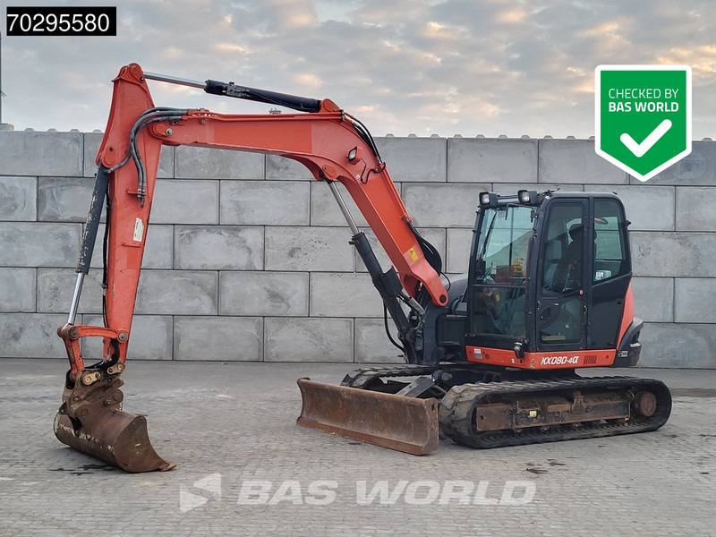 Kubota KX080-4a - Mini pelle: photos 1 Kubota KX080-4a - Mini pelle: photos 1