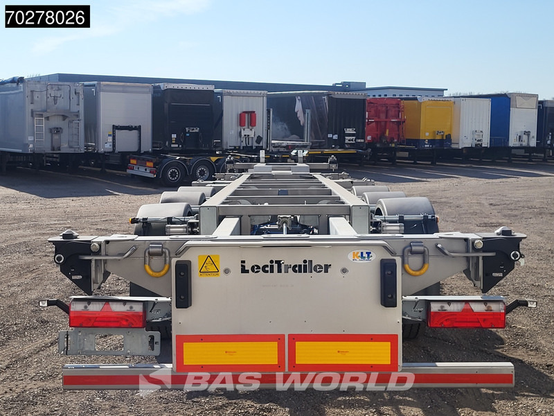 Lecitrailer SR3EC 3 axles UNUSED Liftachse Multi'45 - Semi-remorque porte-conteneur/ Caisse mobile: photos 3 Lecitrailer SR3EC 3 axles UNUSED Liftachse Multi'45 - Semi-remorque porte-conteneur/ Caisse mobile: photos 3