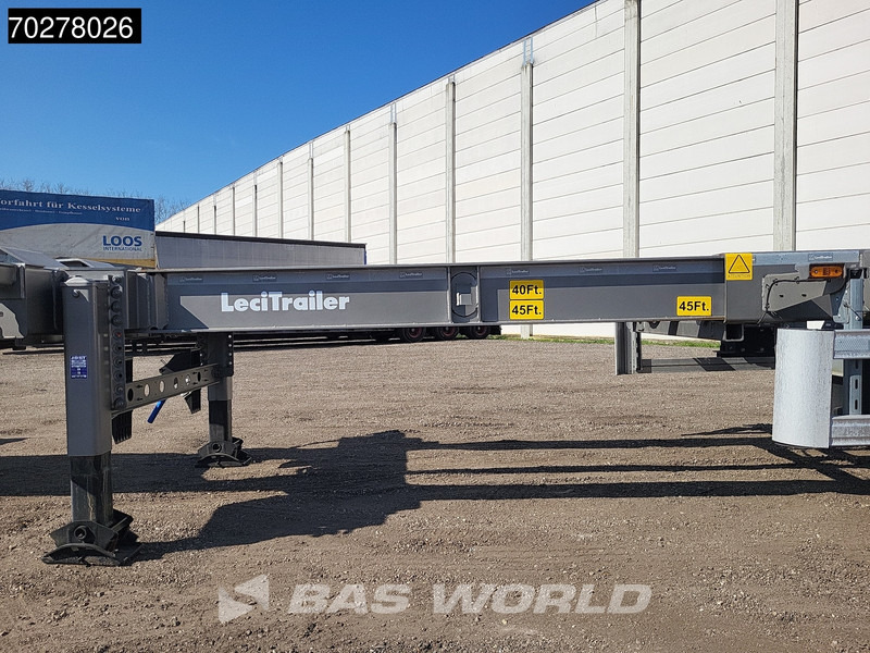 Lecitrailer SR3EC 3 axles UNUSED Liftachse Multi'45 - Semi-remorque porte-conteneur/ Caisse mobile: photos 5 Lecitrailer SR3EC 3 axles UNUSED Liftachse Multi'45 - Semi-remorque porte-conteneur/ Caisse mobile: photos 5