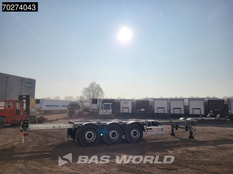 Lecitrailer SR3EC 3 axles UNUSED Liftachse Multi'45 - Semi-remorque porte-conteneur/ Caisse mobile: photos 5 Lecitrailer SR3EC 3 axles UNUSED Liftachse Multi'45 - Semi-remorque porte-conteneur/ Caisse mobile: photos 5