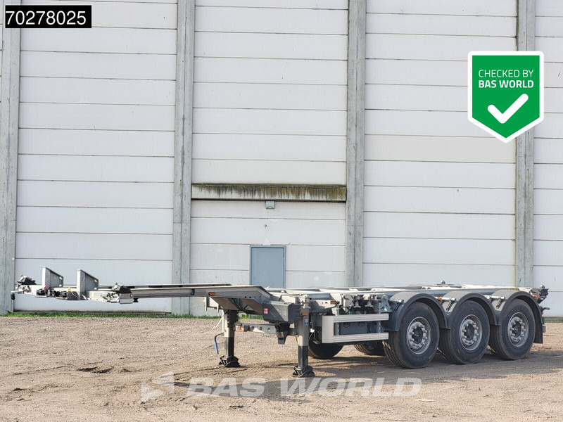 Lecitrailer SR3EC 3 axles UNUSED Liftachse Multi'45 - Semi-remorque porte-conteneur/ Caisse mobile: photos 1 Lecitrailer SR3EC 3 axles UNUSED Liftachse Multi'45 - Semi-remorque porte-conteneur/ Caisse mobile: photos 1