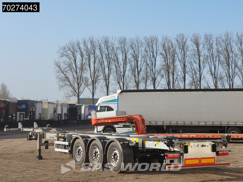Lecitrailer SR3EC 3 axles UNUSED Liftachse Multi'45 - Semi-remorque porte-conteneur/ Caisse mobile: photos 2 Lecitrailer SR3EC 3 axles UNUSED Liftachse Multi'45 - Semi-remorque porte-conteneur/ Caisse mobile: photos 2