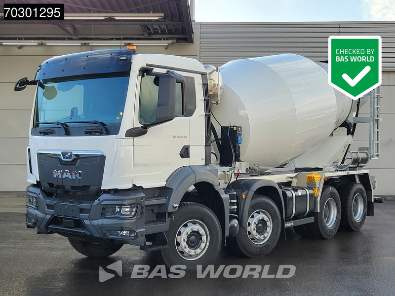 MAN 35.440 8X4 NEW! 10m3 mixer Steelsuspension Automatic Euro 6 - Camion malaxeur: photos 1 MAN 35.440 8X4 NEW! 10m3 mixer Steelsuspension Automatic Euro 6 - Camion malaxeur: photos 1