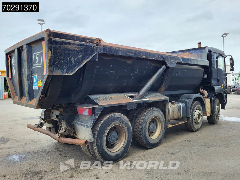 MAN TGA 35.480 8X4 BROKEN ENGINE 16m3 tipper Steel suspension Manual Retarder Euro 2 - Camion benne: photos 5 MAN TGA 35.480 8X4 BROKEN ENGINE 16m3 tipper Steel suspension Manual Retarder Euro 2 - Camion benne: photos 5