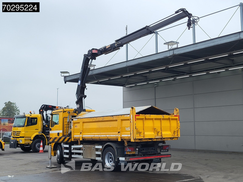 MAN TGM 18.250 TGM 4X2 NL-Truck 10m3 HSW Tipper 13Ton HMF 1300-K2 Crane Automatic Euro 6 - Camion benne, Camion grue: photos 2 MAN TGM 18.250 TGM 4X2 NL-Truck 10m3 HSW Tipper 13Ton HMF 1300-K2 Crane Automatic Euro 6 - Camion benne, Camion grue: photos 2