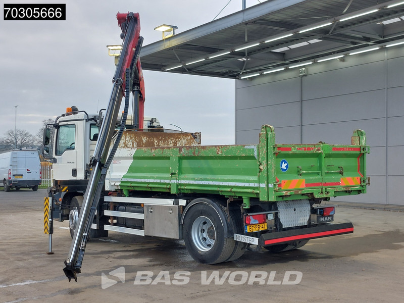 MAN TGM 18.290 4X2 HMF1035-K2 Crane Kran 6m3 3-side tipper Automatic Euro 5 - Camion benne, Camion grue: photos 5 MAN TGM 18.290 4X2 HMF1035-K2 Crane Kran 6m3 3-side tipper Automatic Euro 5 - Camion benne, Camion grue: photos 5
