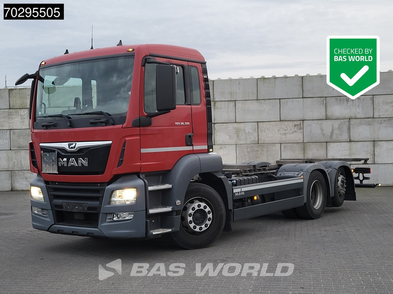 MAN TGS 26.320 TGS 6X2 ADR BDF Lift + Steering Axle Euro 6 - Camion porte-conteneur/ Caisse mobile: photos 1 MAN TGS 26.320 TGS 6X2 ADR BDF Lift + Steering Axle Euro 6 - Camion porte-conteneur/ Caisse mobile: photos 1