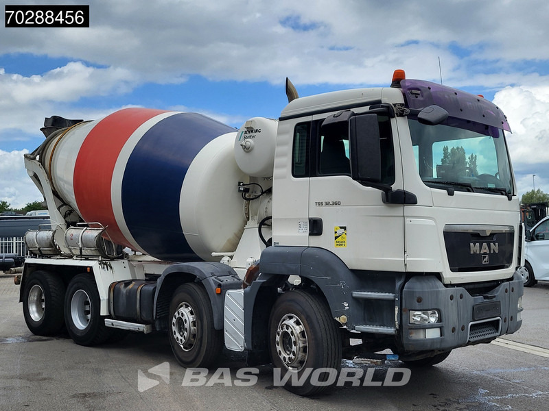MAN TGS 32.360 8X4 9M3 Schwing Stetter Steel suspension Manual Euro 4 - Camion malaxeur: photos 3 MAN TGS 32.360 8X4 9M3 Schwing Stetter Steel suspension Manual Euro 4 - Camion malaxeur: photos 3