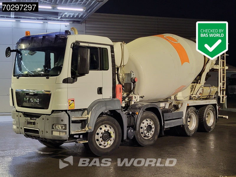 MAN TGS 32.400 8X4 Schwing Stetter Mixer Steelsuspension Automatic Euro 5 - Camion malaxeur: photos 1 MAN TGS 32.400 8X4 Schwing Stetter Mixer Steelsuspension Automatic Euro 5 - Camion malaxeur: photos 1