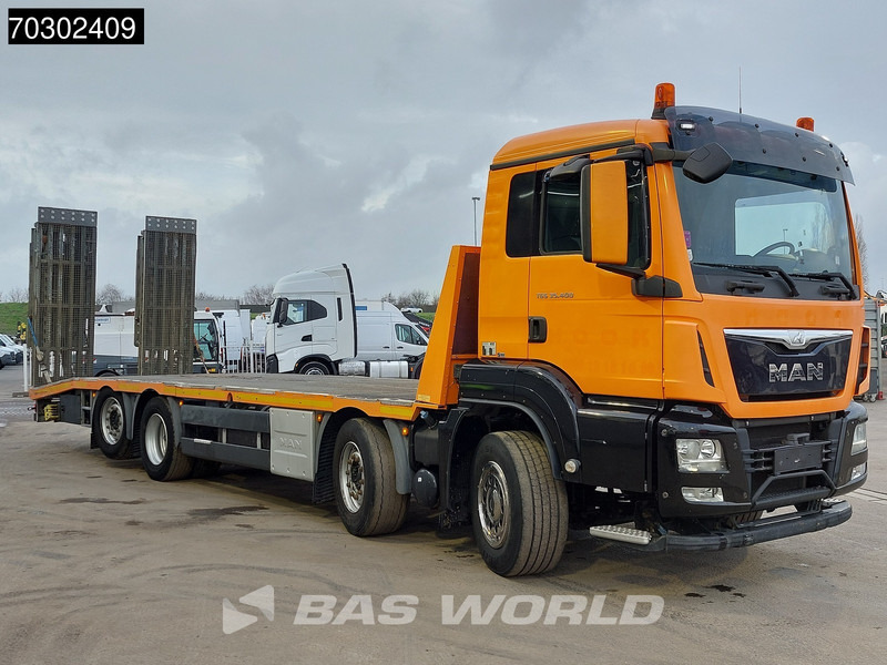 MAN TGS 35.400 8X2 Machine transporter Hydraulic Ramps Winch Lift+Steering Axle Euro 6 - Camion porte-voitures: photos 3 MAN TGS 35.400 8X2 Machine transporter Hydraulic Ramps Winch Lift+Steering Axle Euro 6 - Camion porte-voitures: photos 3