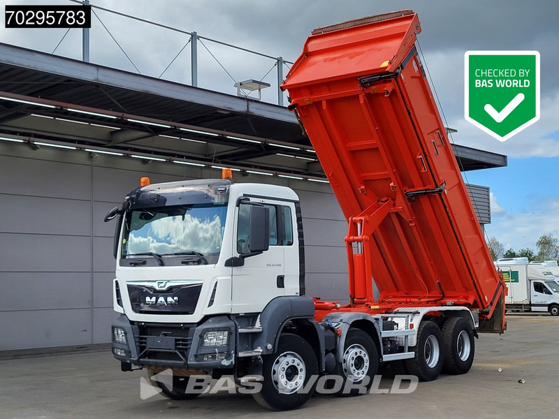 MAN TGS 35.400 8X4 13m3 CIF Bennes 2-side tipper Steel suspension Automatic Euro 6 - Camion benne: photos 1 MAN TGS 35.400 8X4 13m3 CIF Bennes 2-side tipper Steel suspension Automatic Euro 6 - Camion benne: photos 1