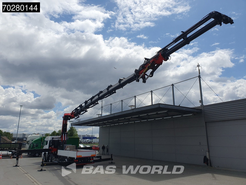 MAN TGS 35.520 8X4 Palfinger PK135.002 TEC 7 Kran Crane Hydrodrive Lift+steering axle Navi LED Euro 6 - Camion plateau, Camion grue: photos 2 MAN TGS 35.520 8X4 Palfinger PK135.002 TEC 7 Kran Crane Hydrodrive Lift+steering axle Navi LED Euro 6 - Camion plateau, Camion grue: photos 2