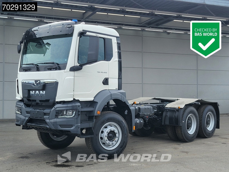 MAN TGS 40.400 6X4 NEW 6x4 chassis PTO Preparation Steelsuspension Big-Axle Automatic Euro 2 - Châssis cabine: photos 1 MAN TGS 40.400 6X4 NEW 6x4 chassis PTO Preparation Steelsuspension Big-Axle Automatic Euro 2 - Châssis cabine: photos 1