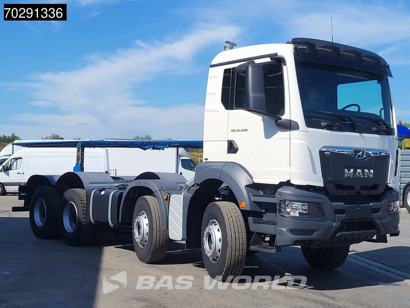 MAN TGS 41.400 8X4 New! Steelsuspension Big-Axle Manual Euro 2 - Châssis cabine: photos 3 MAN TGS 41.400 8X4 New! Steelsuspension Big-Axle Manual Euro 2 - Châssis cabine: photos 3